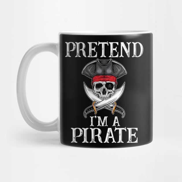 Pirate Costume T Shirt for the Last Minute Party by AstridLdenOs